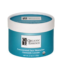 Organic Essence Chamomile Lavender certified organic facial moisturizer jar USDA certified organic