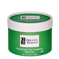 Organic Essence Peppermint organic foot conditioner eco tube USDA certified organic